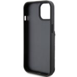 Karl Lagerfeld KLHCP15SSAKCNSCK iPhone 15 / 14 / 13 6.1" black hardcase Saffiano Cardslots and - imagine 7