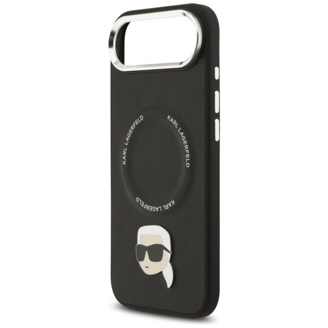 Karl Lagerfeld Karl Pin MagSafe Case for iPhone Air Black - imagine 6