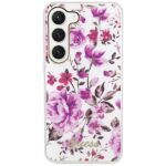 Guess GUHCS23SHCFWST S23 S911 white hardcase Flower Collection - imagine 3