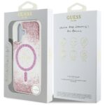 Guess HC Resin Bottom Glitter iPhone 16 MagSafe Case Pink - imagine 8