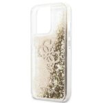 Guess GUHCP13XLG4GGO iPhone 13 Pro Max 6,7" gold hardcase 4G Big Liquid Glitter - imagine 6