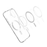Spigen Liquid Crystal MAG iPhone 16 Plus 6.7" Magsafe crystal clear ACS08388 - imagine 7