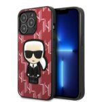 Karl Lagerfeld KLHCP13XPMNIKPI iPhone 13 Pro Max 6,7" hardcase red Monogram Ikonik Patch