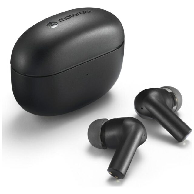 Bluetooth headphones Motorola Moto Buds 500 ANC black - imagine 2