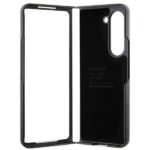 Case BMW BMHCZFD522NBCK Z Fold5 F946 black Leather Carbon - imagine 6