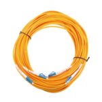 Extralink LC/UPC-LC/UPC | Patchcord | Single Mode, Duplex, G652D, 3mm, 15m - imagine 2