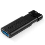 Verbatim USB-A 3.2 Gen 1 PinStripe Flash Drive 128GB black 49319 - imagine 2