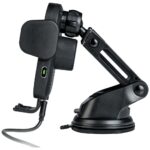 Car holder with wireless charger Verbatim FWC-01 15W Qi black 49552 - imagine 4