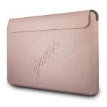 Guess Sleeve GUCS13PUSASPI 13" pink Saffiano Script - imagine 2