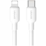 Cable USAMS US-SJ610 U84 PD 20W USB-C to Lightning 1m white
