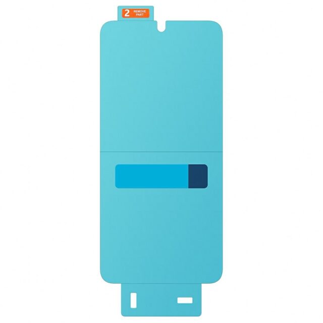 Samsung Anti-reflecting Protective Film 2pcs for Galaxy S25 transparent - imagine 3