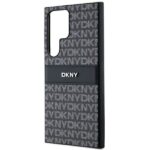 DKNY DKHCS24LPRTHSLK S24 Ultra S928 black hardcase Leather Mono Stripe & Metal Logo - imagine 6