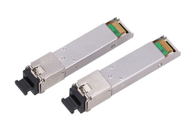 Extralink SFP 1.25G | SFP WDM Module | 1,25Gbps, 1310/1550nm, single mode, 3km, SC, DOM, pair - imagine 3