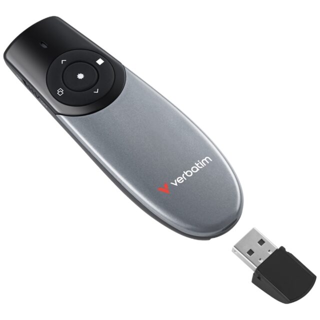 Presenter Verbatim Focus with laser pointer grey 32365 - imagine 5