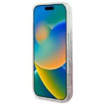 Guess GUHMP16LLFMWTP iPhone 16 Pro 6.3" pink hardcase Liquid Glitter Flower MagSafe - imagine 5