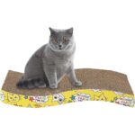 Extralink Pets Cat Scratcher, Cardboard Lounge Bed Wave Scratching Mat Eco Large pet-762