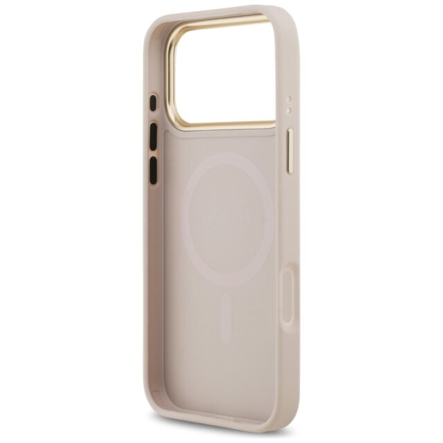 Case Guess 4G Stripe MagSafe for iPhone 17 Pro Max pink - imagine 7