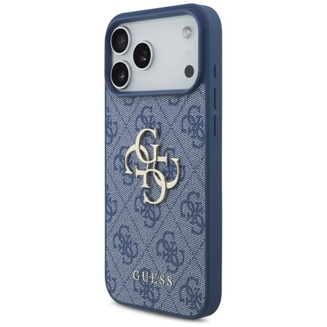 Case Guess 4G Big Logo for iPhone 17 Pro  Max blue - imagine 2