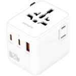 Travel adapter 4smarts Nomad GaN 20W 2C+1A white