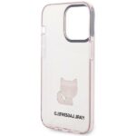 Karl Lagerfeld KLHCP14XCTTRI iPhone 14 Pro Max 6,7" hardcase pink Transparent Choupette Body - imagine 7