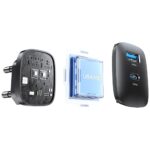 Wall charger USAMS CC290 T66 45W GaN 1xUSB-A 1xUSB-C tarnish - imagine 6