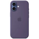 Case Apple Silicone Case MagSafe for iPhone 17 purple - imagine 3