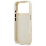 Case Guess Grained Strass Logo MagSafe for iPhone 17 Pro beige - imagine 7