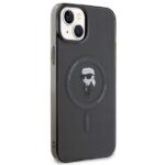 Karl Lagerfeld KLHMP15MHFCKNOK iPhone 15 Plus / 14 Plus 6.7" black hardcase IML Ikonik MagSafe - imagine 4