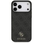 Guess 4G Small Classic Logo MagSafe case for iPhone 17 Pro Max black - imagine 3