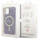 Guess GUHMP14SH4STU iPhone 14 / 15 / 13 6.1" purple hardcase 4G MagSafe - imagine 8