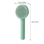 Self-Cleaning Pet Brush for Dogs and Cats Extralink Pets, Ergonomic Comb pet-816 - imagine 3