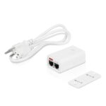 Ubiquiti POE-24-7W-G-WH | PoE Power supply | 24V, 0,3A, 7W, Gigabit, White - imagine 2