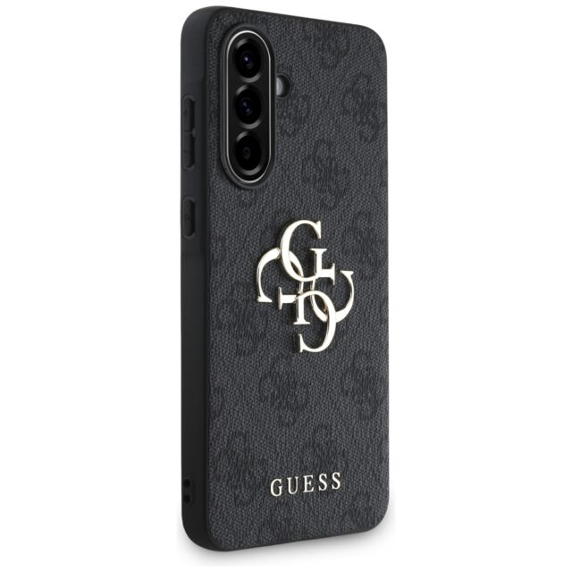 Case Guess Big 4G Logo Classic Logo for Samsung Galaxy A56 black - imagine 3