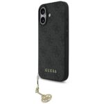 Guess 4G Charms Collection MagSafe case for iPhone 17 black