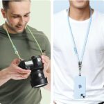 USAMS Universal phone lanyard 1.2m black ZB282GS01 (US-ZB282) - imagine 6