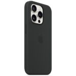 Case Apple MT1A3ZM/A iPhone 15 Pro 6.1" MagSafe black Silicone Case - imagine 5