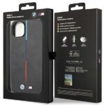 BMW BMHCP14M22PVTA iPhone 14 Plus / 15 Plus 6.7" case grey Quilted Tricolor - imagine 8