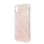 Guess GUHCPXPCU4GLPI iPhone X/Xs pink hard case 4G Glitter - imagine 3