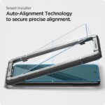 Spigen ALM Glas.Tr Samsung S21 FE 2pcs tempered glass AGL03088 - imagine 8
