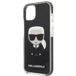 Karl Lagerfeld KLHCP13MTPEIKK iPhone 13 / 14 / 15 6,1" hardcase black Iconik Karl - imagine 6