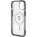 Ferrari FEHMP14MURKT iPhone 14 Plus / 15 Plus 6.7" transparent hardcase Outline Magsafe - imagine 7