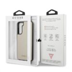 Guess GUHCS21MIGLGO S21+ G996 gold hard case Iridescent - imagine 8