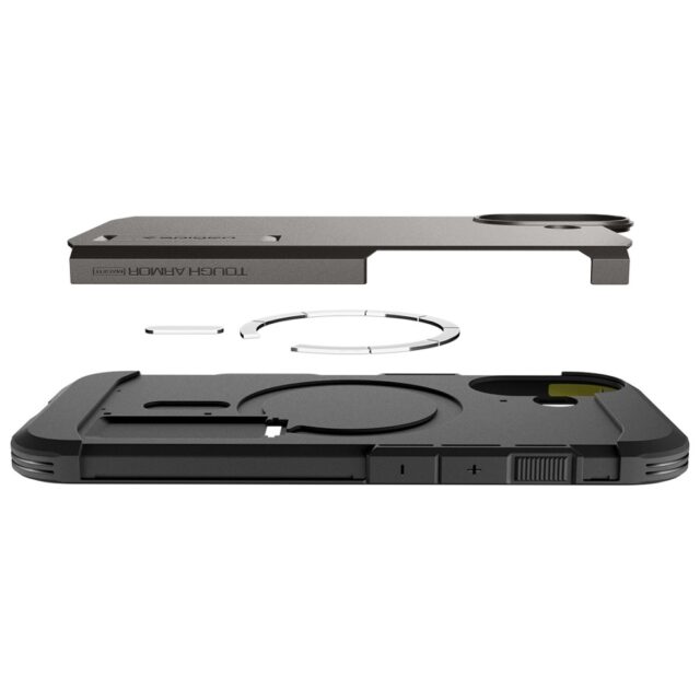 Spigen Tough Armor "T" MAG MagSafe case for iPhone 17 gunmetal - imagine 7