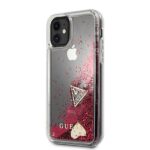 Guess GUOHCN61GLHFLRA iPhone 11 6,1" /Xr raspberry hardcase Glitter Charms - imagine 2