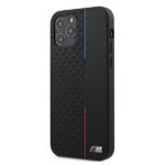 BMW BMHCP12MTRTBK iPhone 12 / 12 Pro 6.1" black hardcase M Collection Triangles