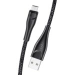 USAMS Braided U41 microUSB Cable 3m 2A black SJ399USB01 (US-SJ399) Fast Charge