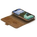 Etui dbramante 1928 Lynge 2w1 Wallet do  iPhone 14 Pro brązowy/brown - imagine 4