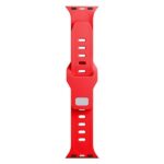 3MK Silicone Watch Strap red for Apple Watch 42/44/45/49mm - imagine 8