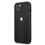 BMW BMHCP13SRSPPK iPhone 13 mini 5,4" black hardcase Leather Curve Perforate - imagine 2