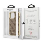 Guess GUHMP13LG4GB iPhone 13 Pro / 13 6,1"brown hard case 4G Collection Magsafe - imagine 8